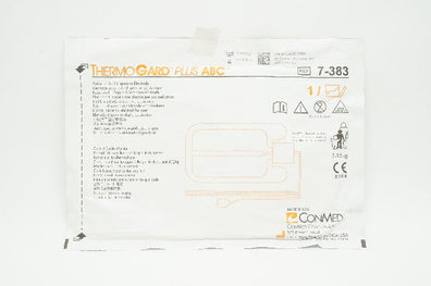 ConMed 7-383 ThermoGard Plus ABC Pediatric Dual Dispersive Electrode 5-15kg (x)